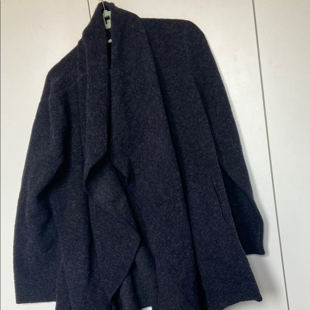 Paul Costelloe | Cozy Navy Wool Cardigan